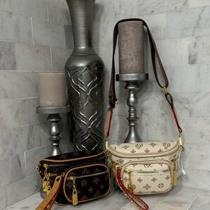 Stylish Black and White Crossbody Bags